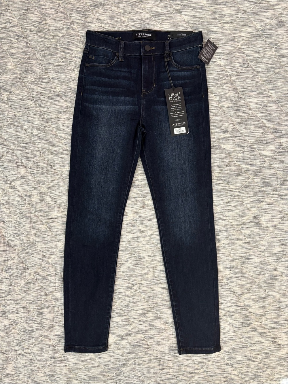 Liverpool High Rise Abby Ankle Skinny Jeans Sz 4/27P NWT | Liverpool Jeans NEW- - Picture 4 of 11